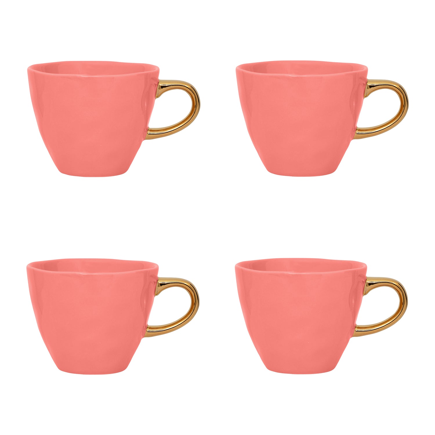 Urban Nature Culture Good Morning Koffiekop - Burnt Coral - 4 st.