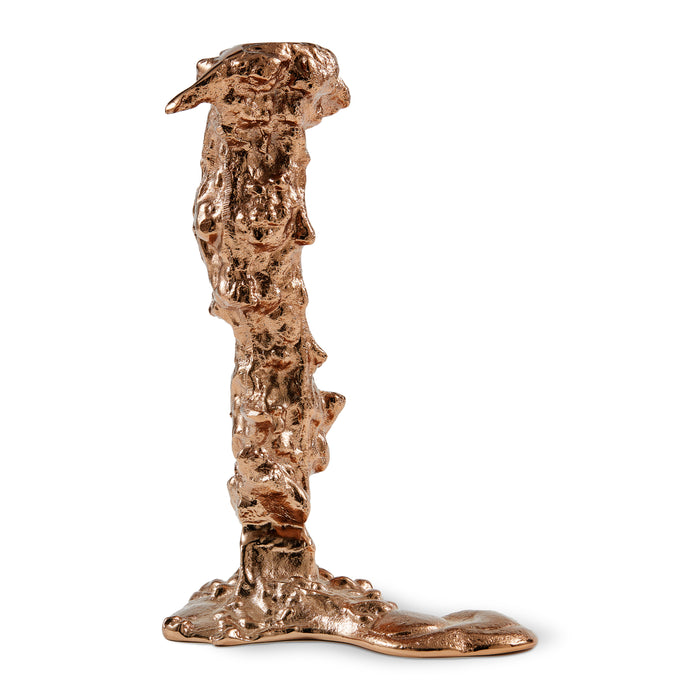 POLSPOTTEN Drip Kandelaar L - Lichtroze