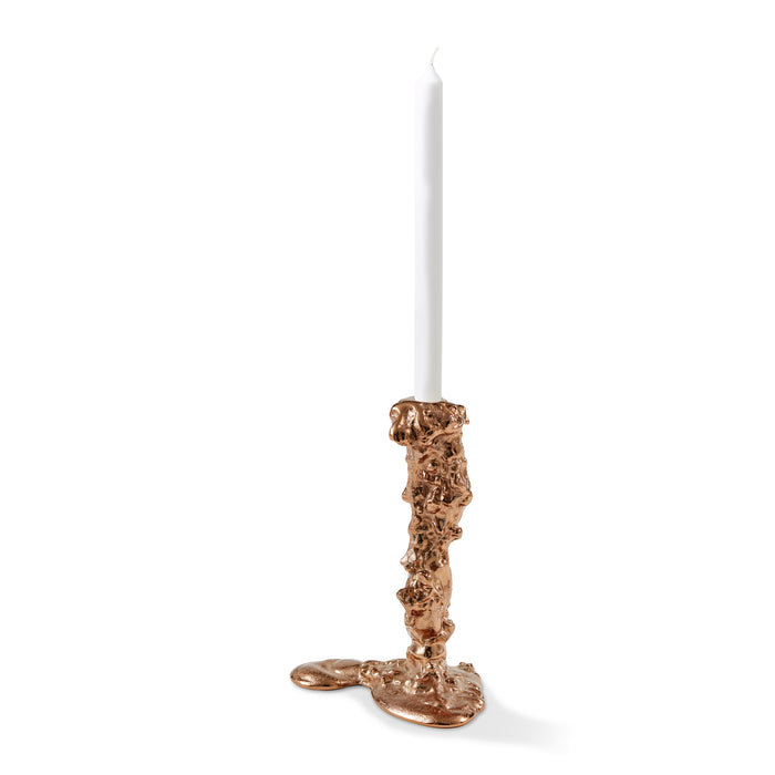 POLSPOTTEN Drip Kandelaar L - Lichtroze