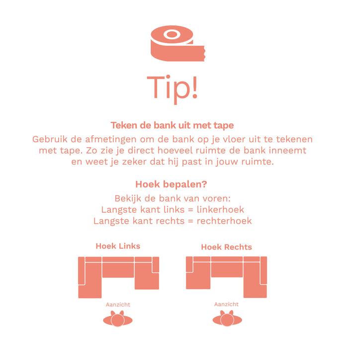 by fonQ Soft U-bank Links - Bouclé - Crème