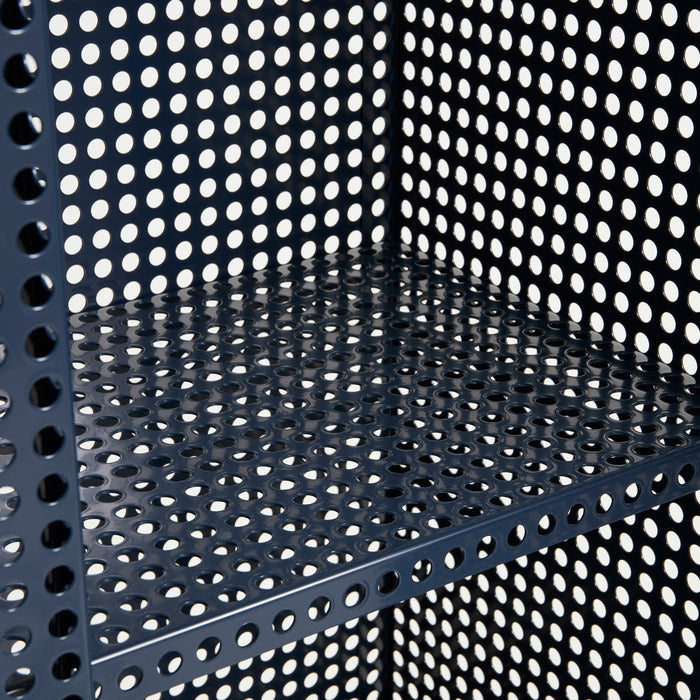 HAY Perforated Dressoir M - Steel Blue