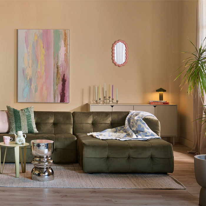 &klevering Zigzag Spiegel H 53 cm - Blush