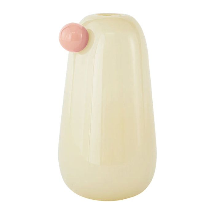 OYOY Inka Vaas H 34 cm - Vanilla