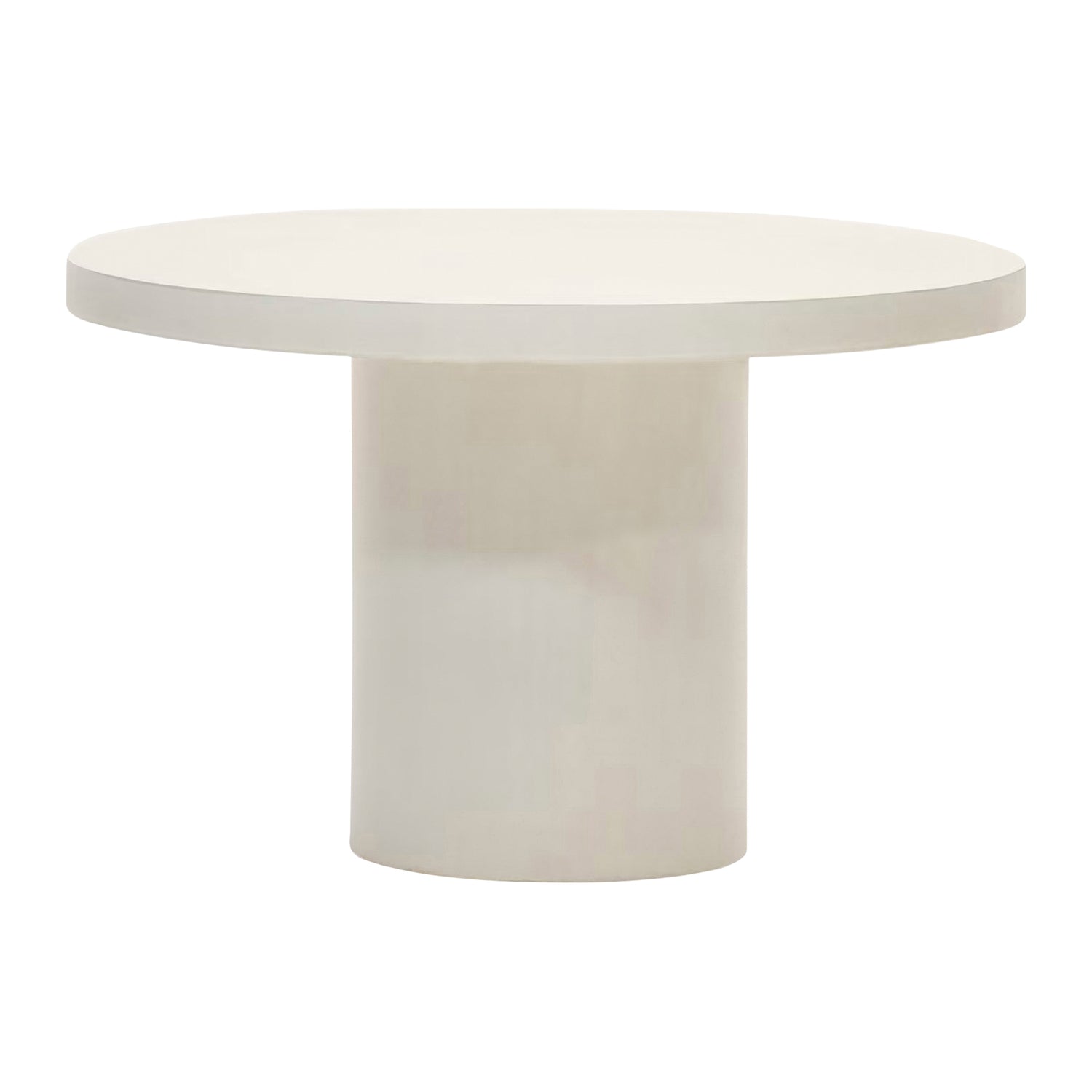 Kave Home Aiguablava Eettafel Ø 120 cm - Wit