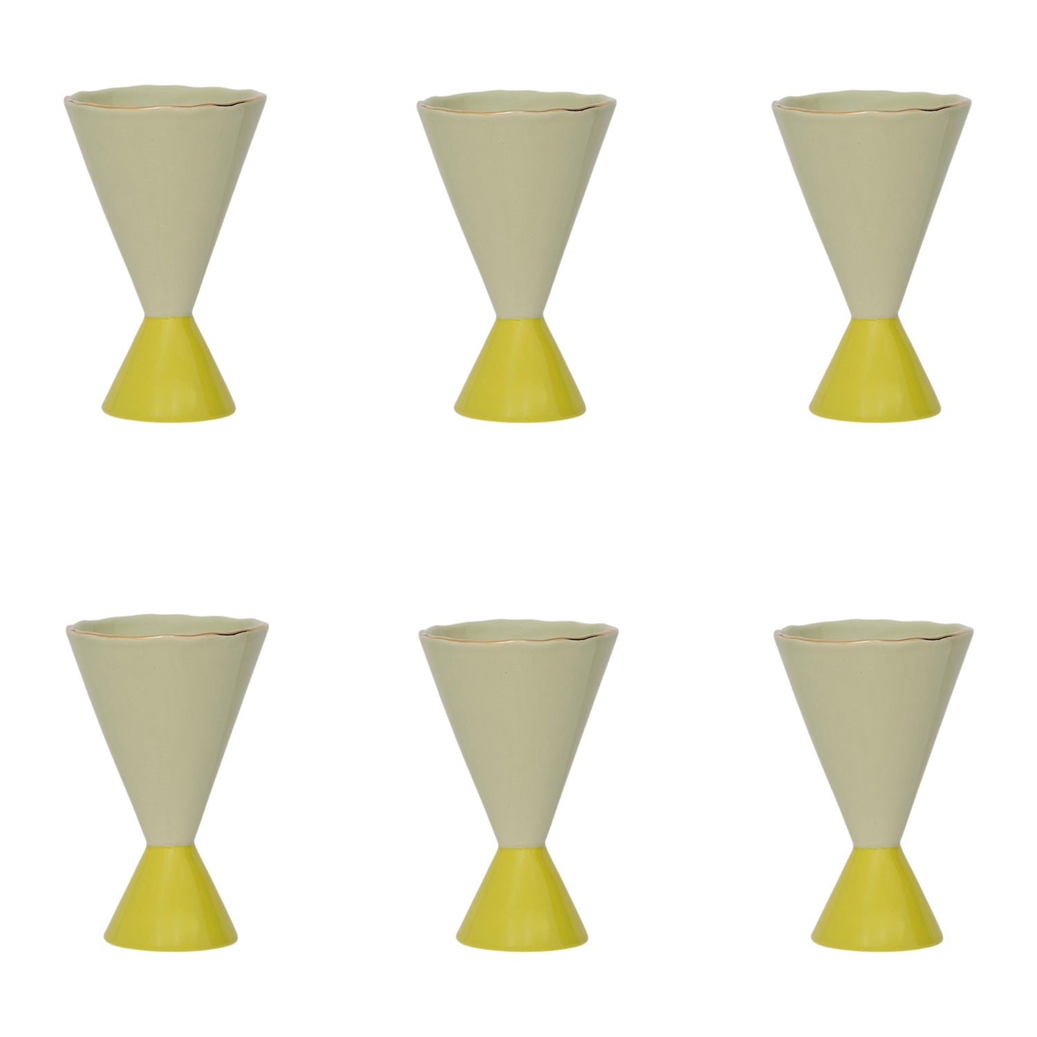 Urban Nature Culture Good Morning Dessert Coupe High - Pale Green - 6 st.