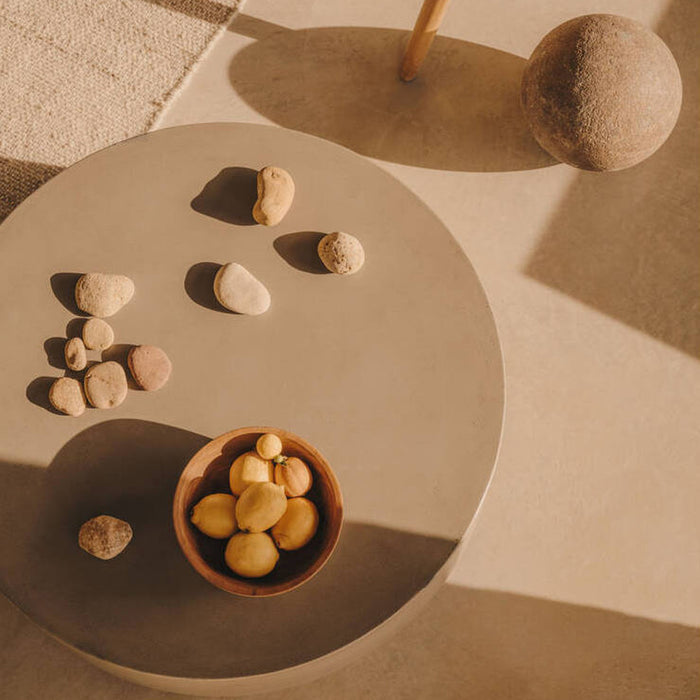 Kave Home Garbet Salontafel Ø 60 cm - Grijs