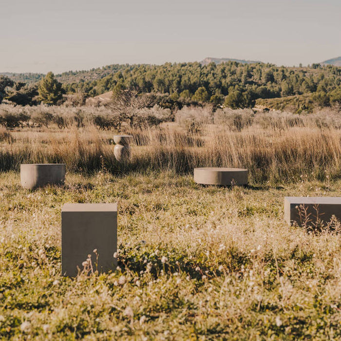 Kave Home Garbet Salontafel Ø 60 cm - Grijs