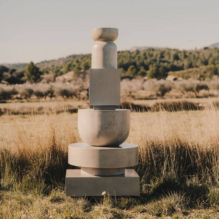 Kave Home Garbet Salontafel Ø 60 cm - Grijs