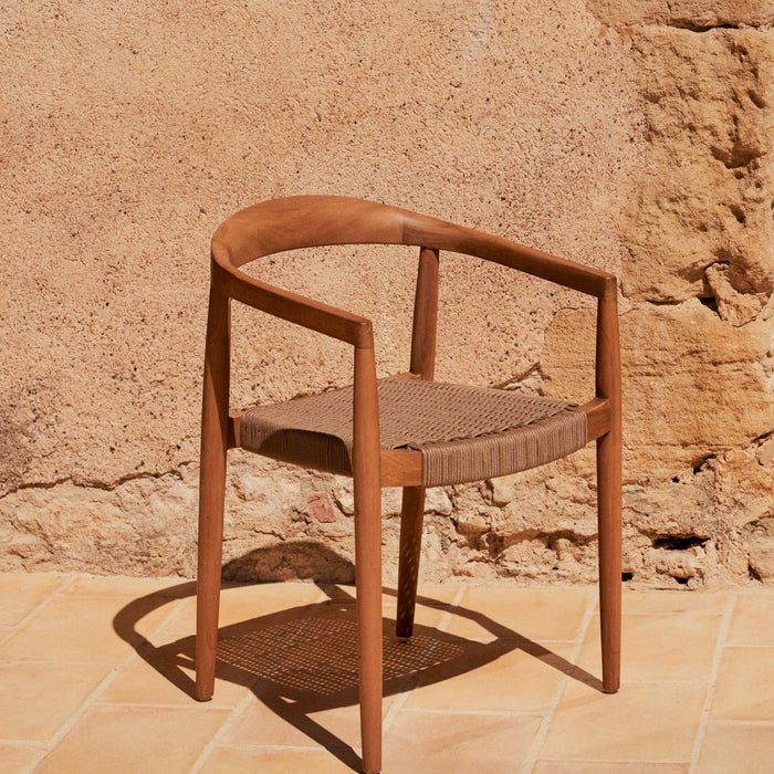 Kave Home Ydalia Eetkamerstoel - Naturel