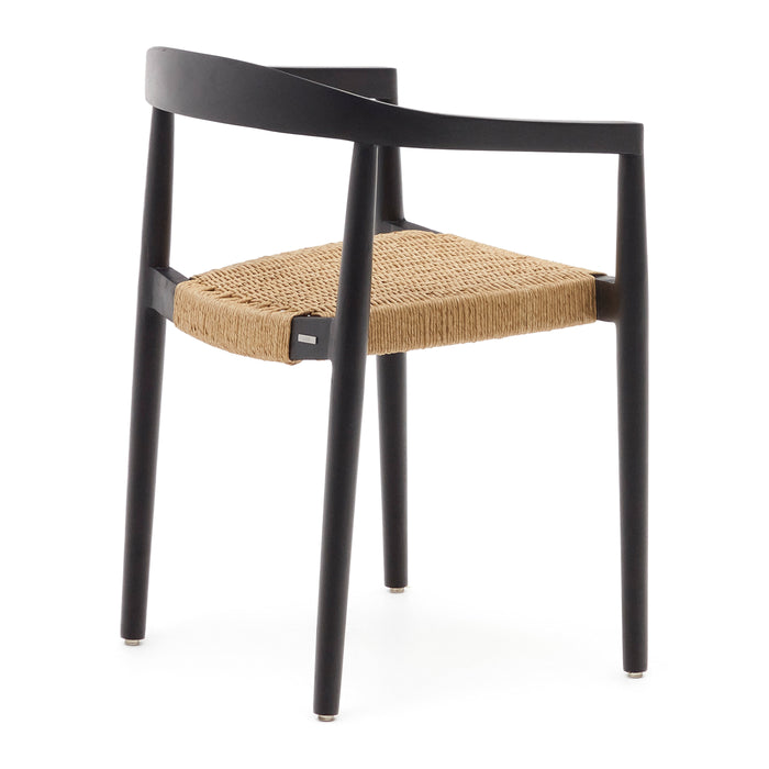 Kave Home Ydalia Eetkamerstoel - Zwart