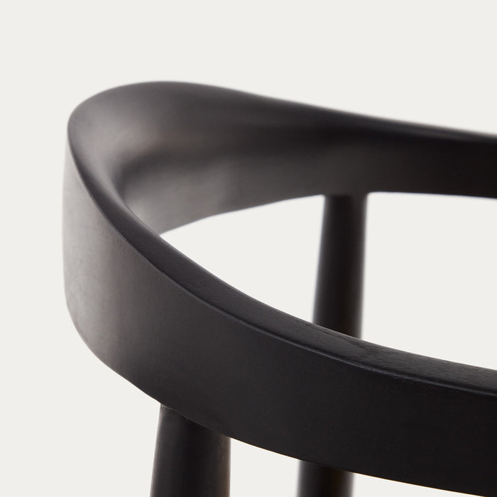 Kave Home Ydalia Eetkamerstoel - Zwart