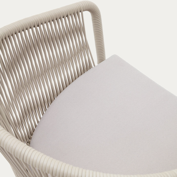 Kave Home Yanet Tuinstoel - Ecru