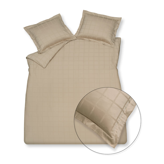 Vandyck Home 78 Dekbedovertrek 140 x 200/220 - Stone