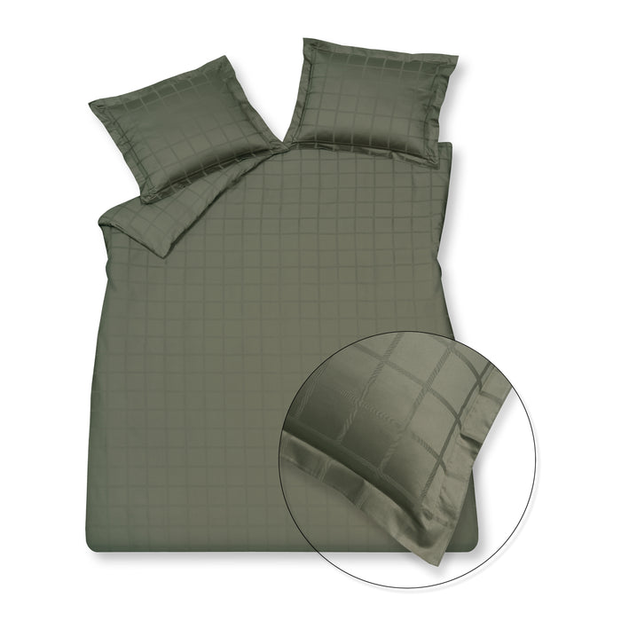 Vandyck Home 78 Dekbedovertrek 140 x 200/220 - Sage Green