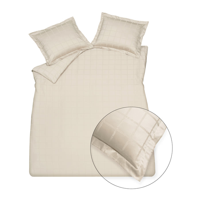 Vandyck Home 78 Dekbedovertrek 240 x 200/220 - Cream Tan