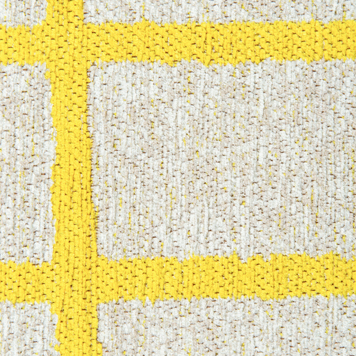 Lola & Moi Caro Vloerkleed - Bright Yellow  - 170 x 240 cm