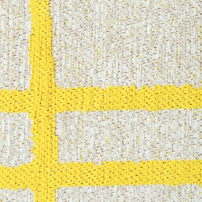 Lola & Moi Caro Vloerkleed - Bright Yellow  - 80 x 150 cm