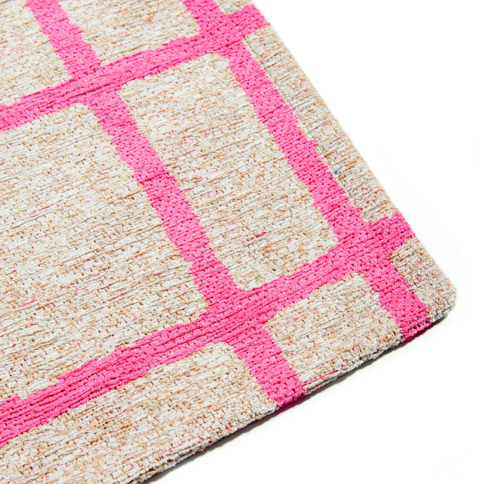 Lola & Moi Caro Vloerkleed - Hot Pink  - 170 x 240 cm