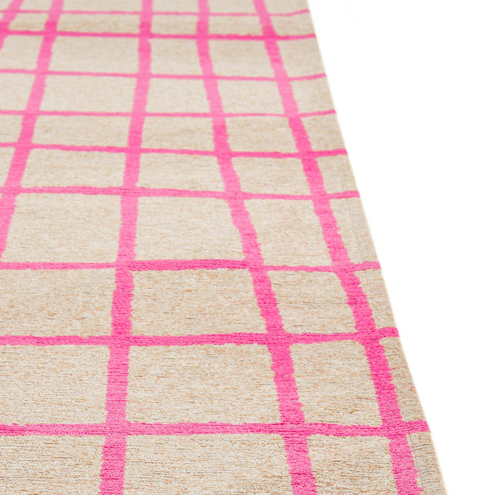 Lola & Moi Caro Vloerkleed - Hot Pink  - 240 x 340 cm