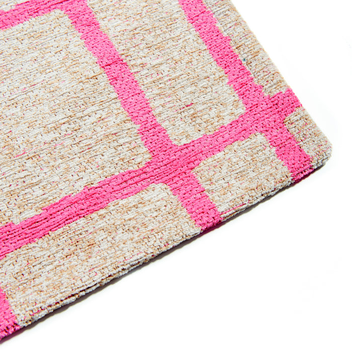 Lola & Moi Caro Vloerkleed - Hot Pink  - 240 x 340 cm