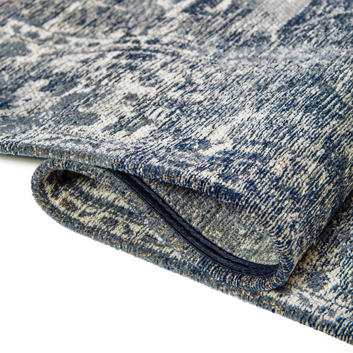 Lola & Moi Heris Vloerkleed - Deep Blue  - 170 x 240 cm