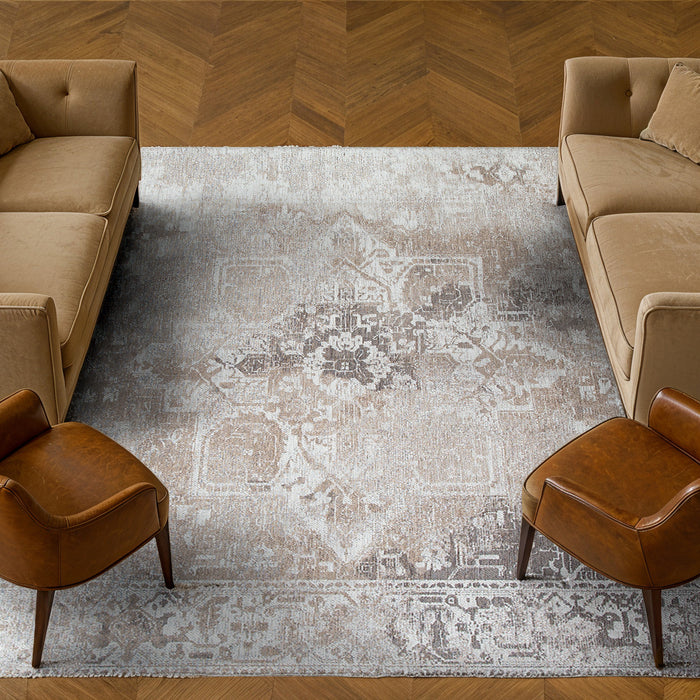 Lola & Moi Heris Vloerkleed - Mouse Hair  - 200 x 280 cm