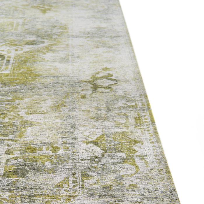 Lola & Moi Heris Vloerkleed - Olive  - 140 x 200 cm