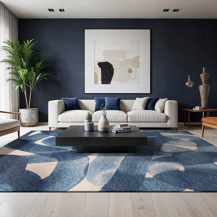 Lola & Moi My Way Vloerkleed - Ink  - 140 x 200 cm