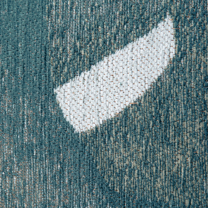 Lola & Moi My Way Vloerkleed - Teal  - 140 x 200 cm