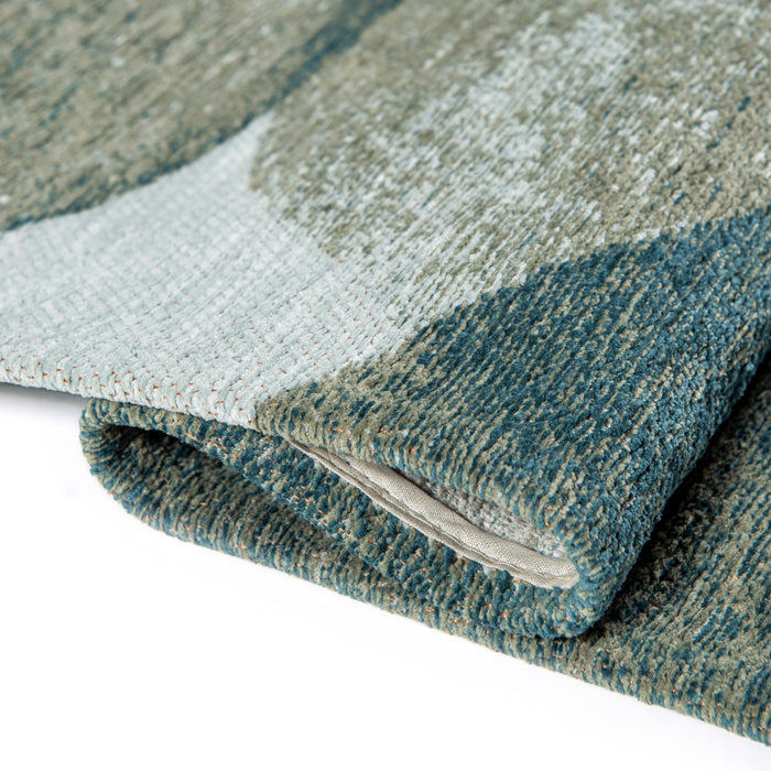 Lola & Moi My Way Vloerkleed - Teal  - 240 x 340 cm