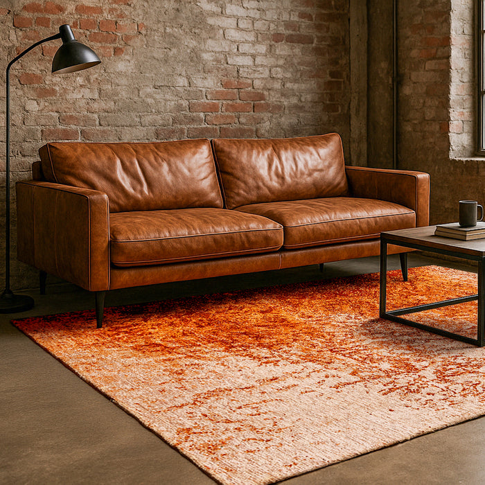 Lola & Moi Reflect Vloerkleed - Sun Fire  - 140 x 200 cm
