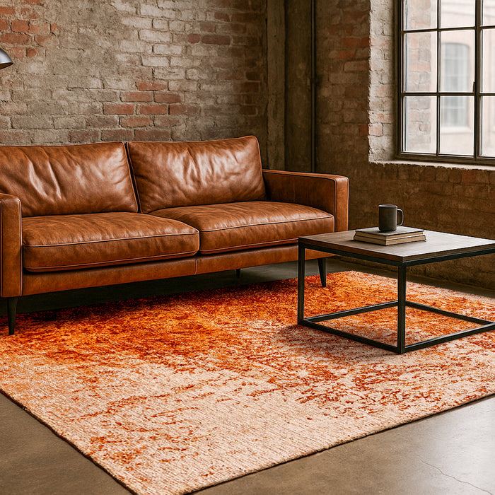 Lola & Moi Reflect Vloerkleed - Sun Fire  - 200 x 280 cm