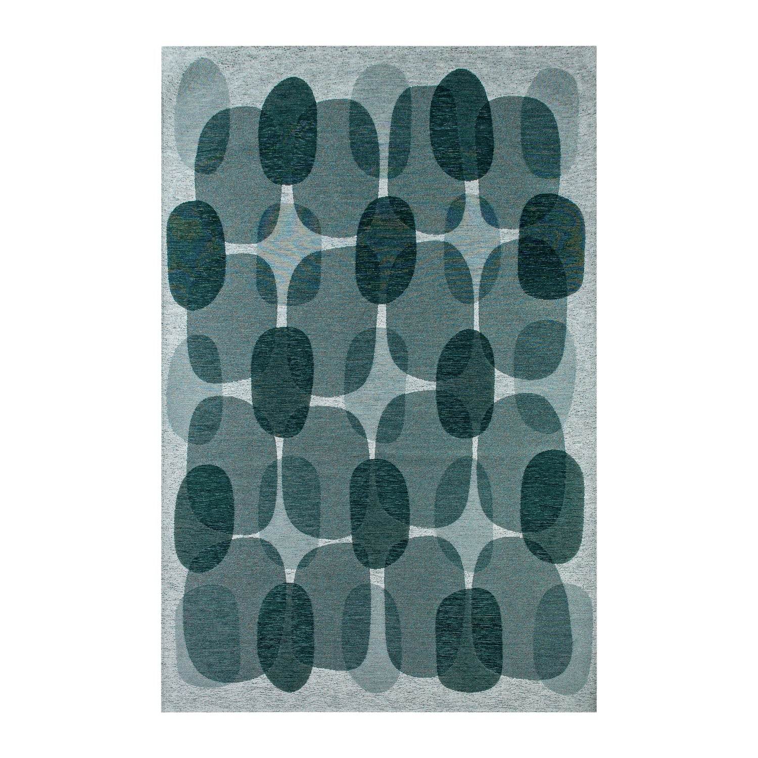 Lola & Moi Café Vloerkleed - Green Eggs - 140 x 200 cm