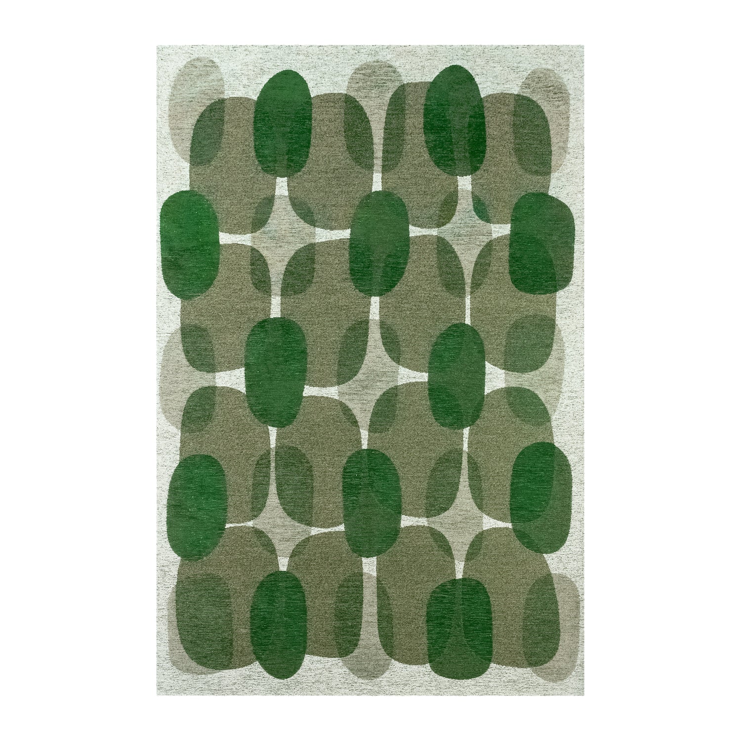 Lola & Moi Café Vloerkleed - Hedgerow Green  - 140 x 200 cm