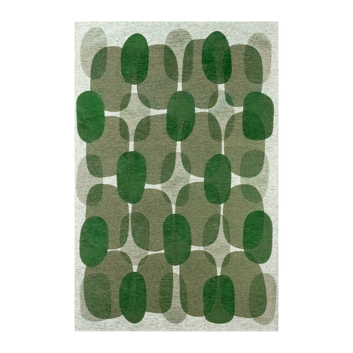 Lola & Moi Café Vloerkleed - Hedgerow Green  - 170 x 240 cm