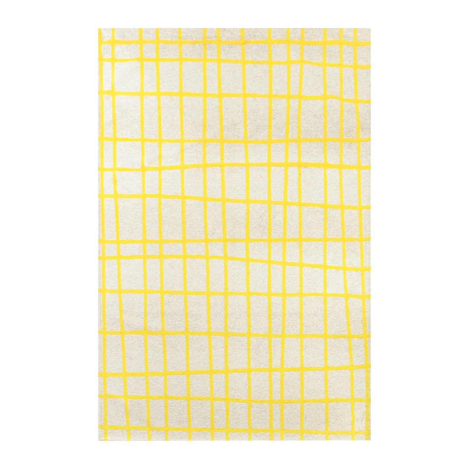 Lola & Moi Caro Vloerkleed - Bright Yellow  - 240 x 340 cm