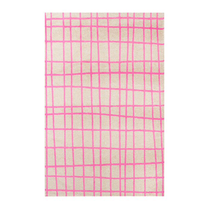 Lola & Moi Caro Vloerkleed - Hot Pink  - 140 x 200 cm