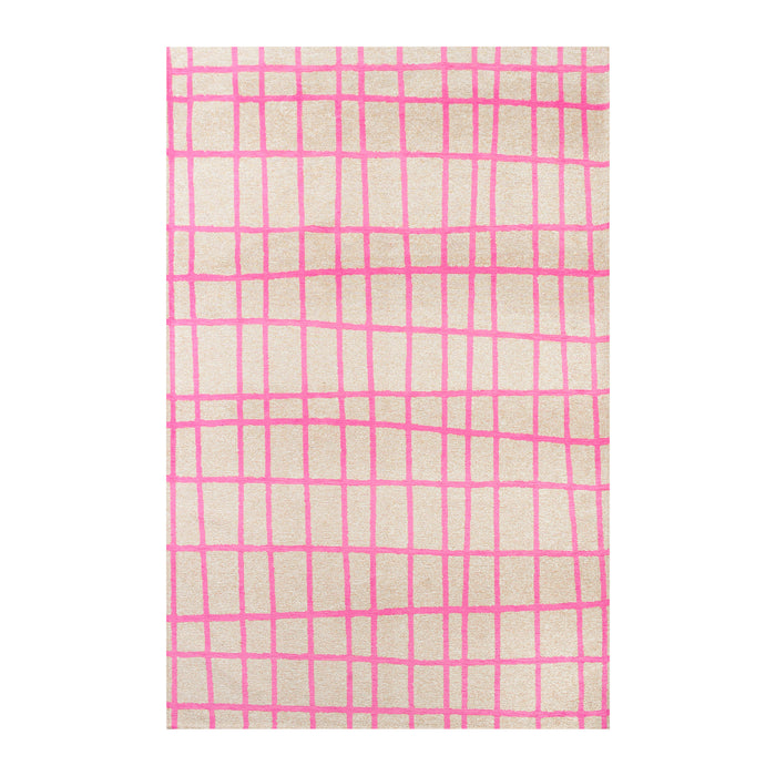 Lola & Moi Caro Vloerkleed - Hot Pink  - 200 x 280 cm