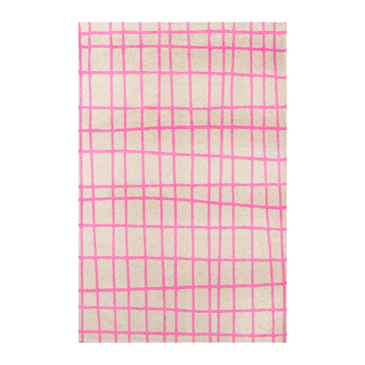 Lola & Moi Caro Vloerkleed - Hot Pink  - 240 x 340 cm
