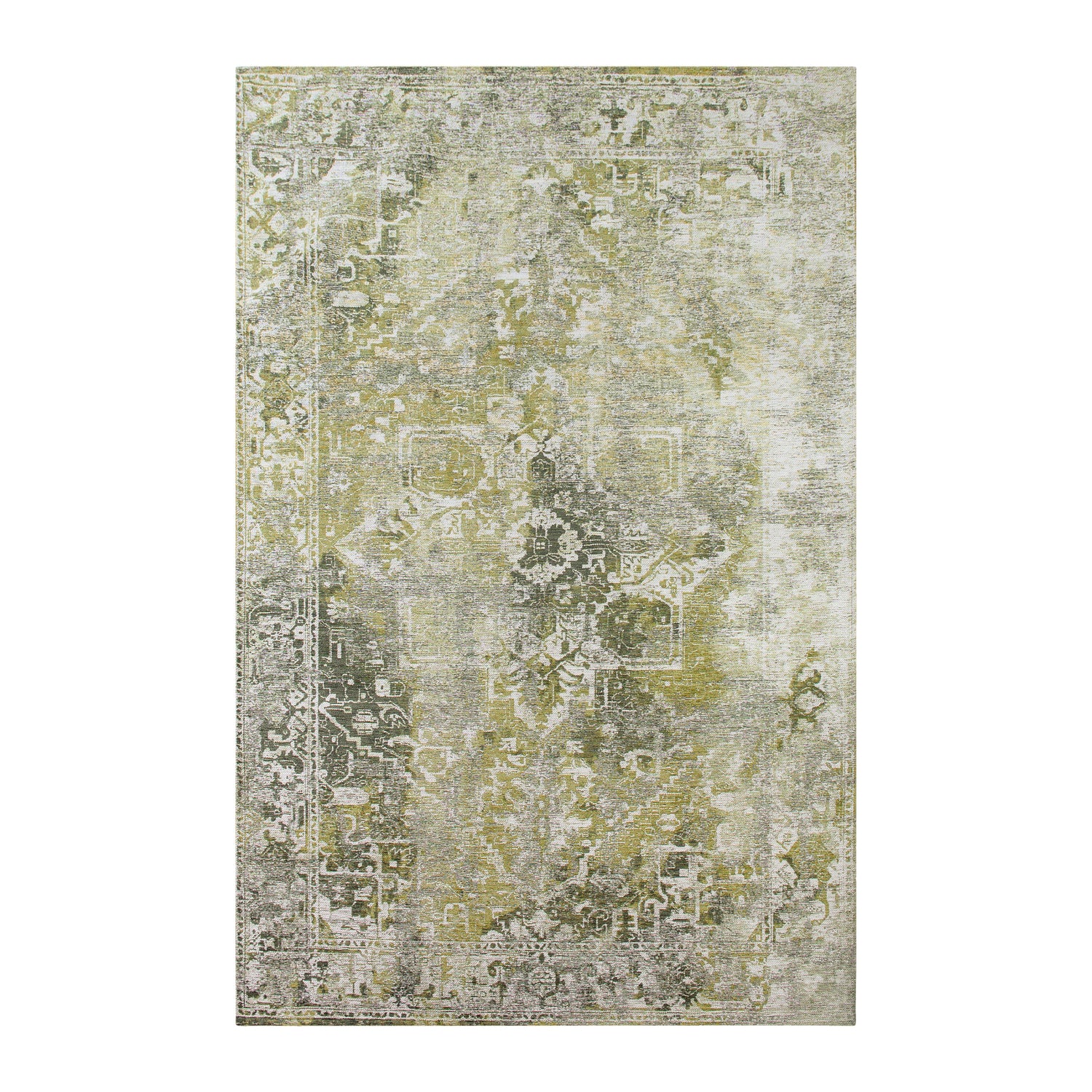 Lola & Moi Heris Vloerkleed - Olive  - 200 x 280 cm