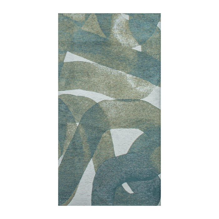Lola & Moi My Way Vloerkleed - Teal  - 80 x 150 cm