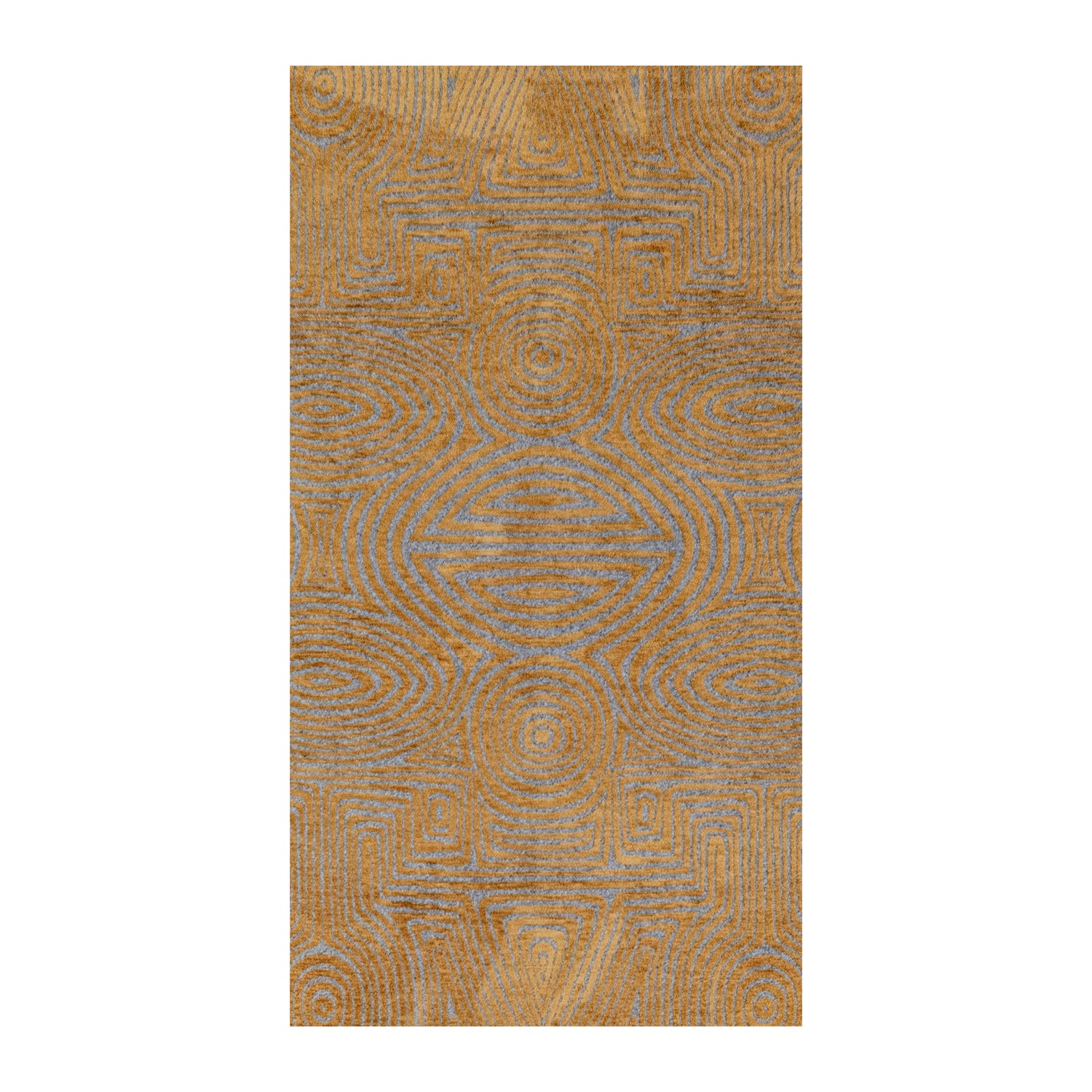 Lola & Moi Tabasco Vloerkleed - Gold Stone  - 80 x 150 cm