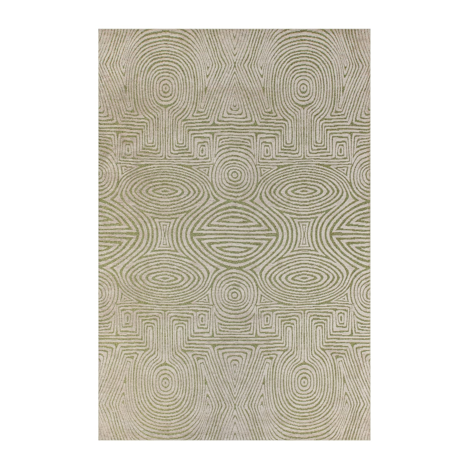 Lola & Moi Tabasco Vloerkleed - Green Beach  - 240 x 340 cm