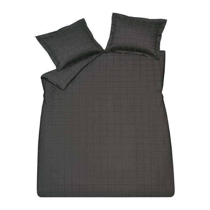 Vandyck Home 78 Dekbedovertrek 140 x 200/220 - Off Black