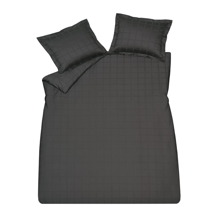 Vandyck Home 78 Dekbedovertrek 200 x 200/220 - Off Black