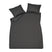 Vandyck Home 78 Dekbedovertrek 240 x 200/220 - Off Black