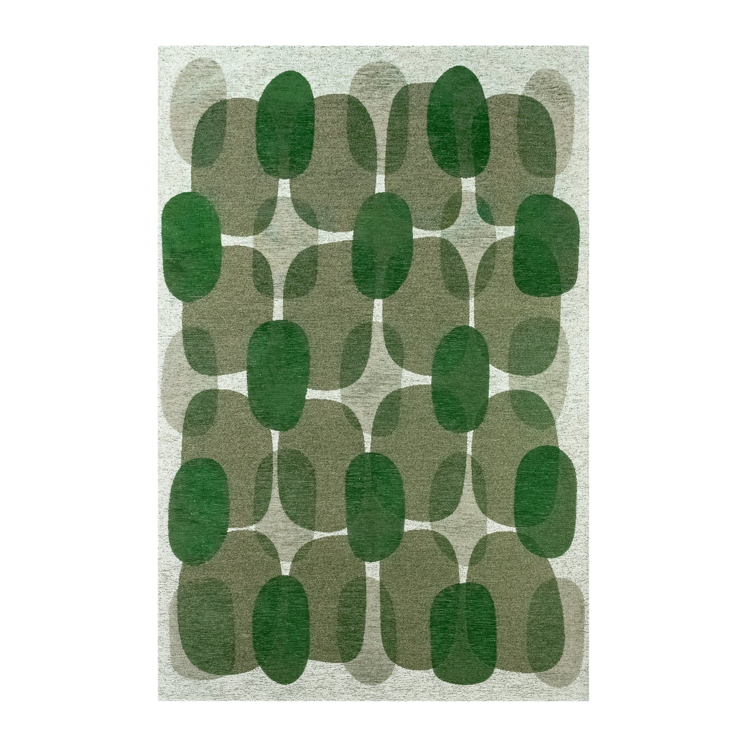 Lola & Moi Café Vloerkleed - Hedgerow Green  - 80 x 150 cm