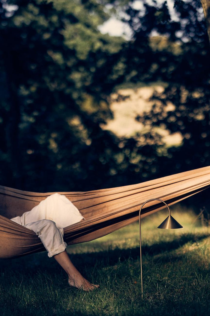 Grasp sokkellamp H60 LED oplaadbaar Brushed Stainless Steel