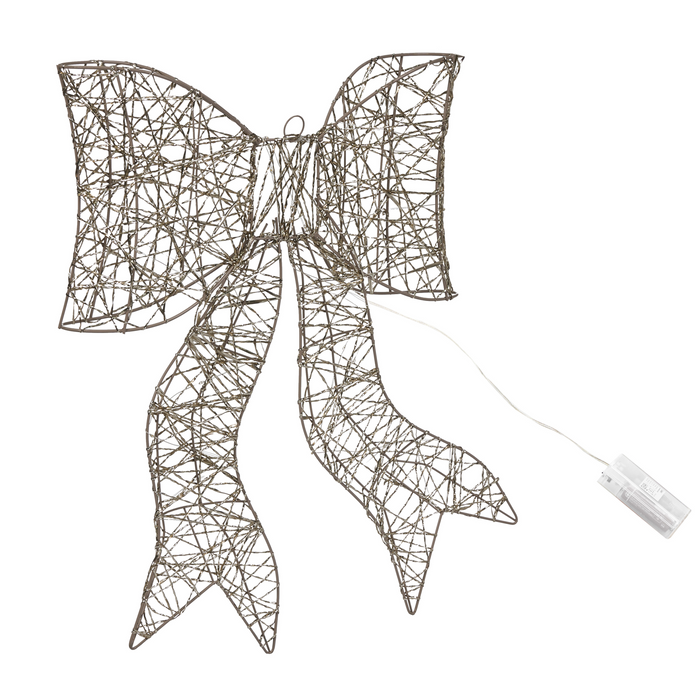 Beliani - FILSO - LED-decoratie - Donkerbruin - IJzer