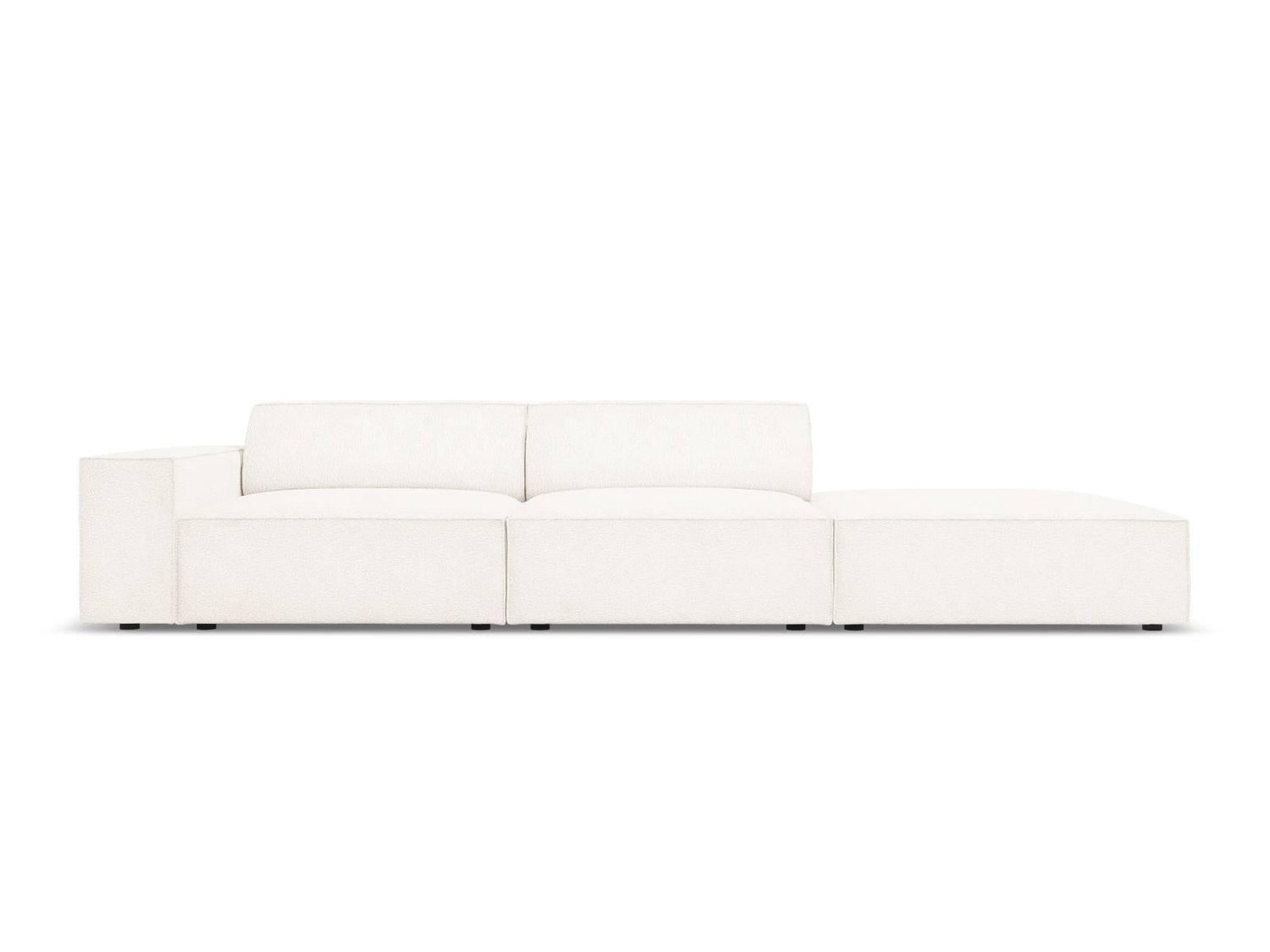 Micadoni 4-zitsbank Jodie bouclé rechts open